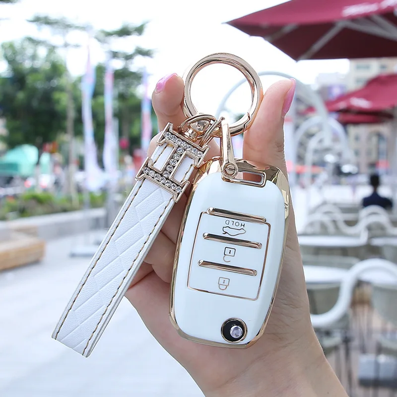 New Soft TPU Car Key Case Cover Shell per Kia Sportage 3 4 Rio QL Ceed Cerato Sorento K2 K3 K4 K5 accessori Auto portachiavi 8 New Soft TPU Car Key Case Cover Shell per Kia Sportage 3 4 Rio QL Ceed Cerato Sorento K2 K3 K4 K5 accessori Auto portachiavi - H5b4fe92c1593472e91722a38bba142fe9