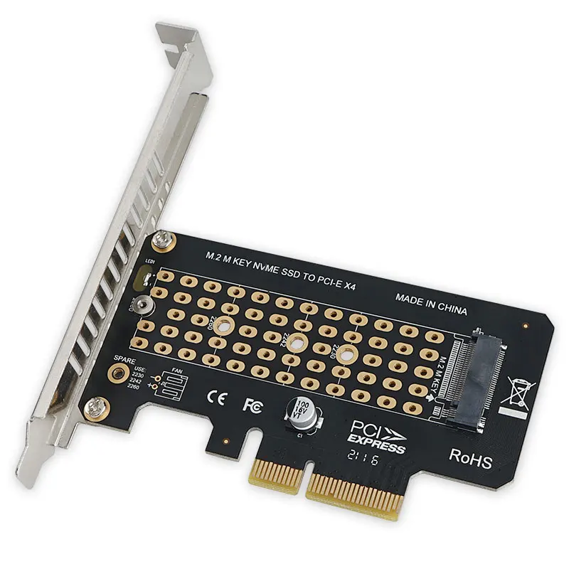 Плата расширения NGFF M.2 NVME SSD для контроллера PCI Express PCIe 3 0 X4 плата-адаптер M-Key