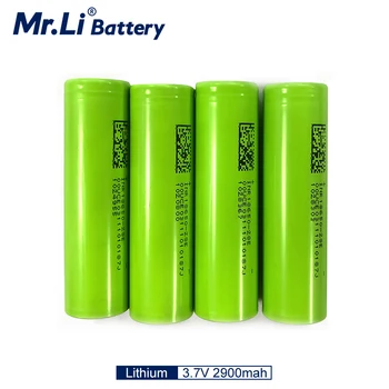 

Lithium-ion 18650 3.7V 2900mAh Rechargeable High Power Battery Cell 10C Discharge For Power Tool EV RV Power Supply