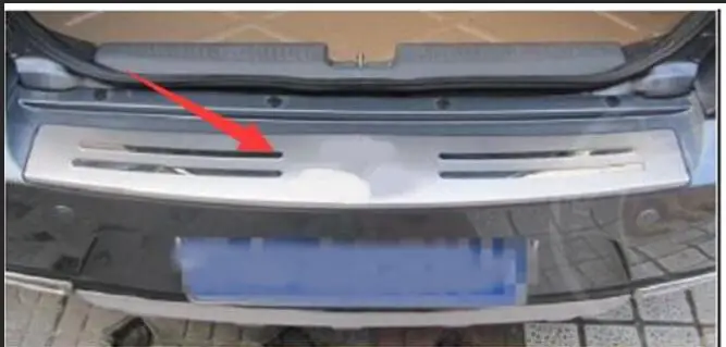 Stainless steel for rear bumper guard plate for Mitsubishi Lancer standard