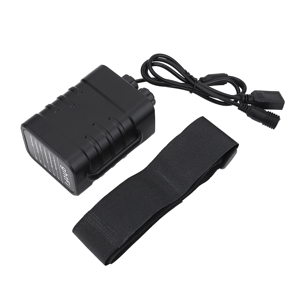 Водонепроницаемый чехол для аккумулятора usb-разъем зарядки 6 литиевых батарей 18650