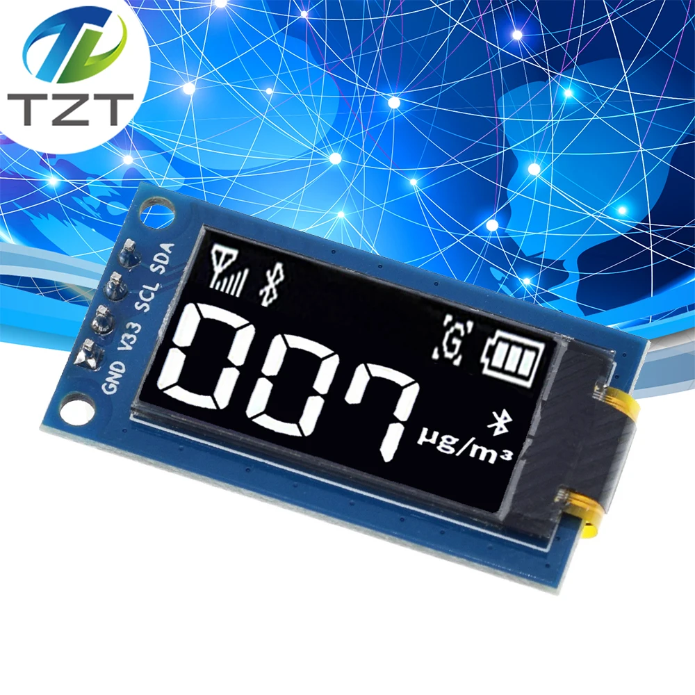 OLED дисплей 0 96 дюйма 64 × 128 ЖК модуль SSD1107 с вертикальным экраном для arduino|ЖК-модули|
