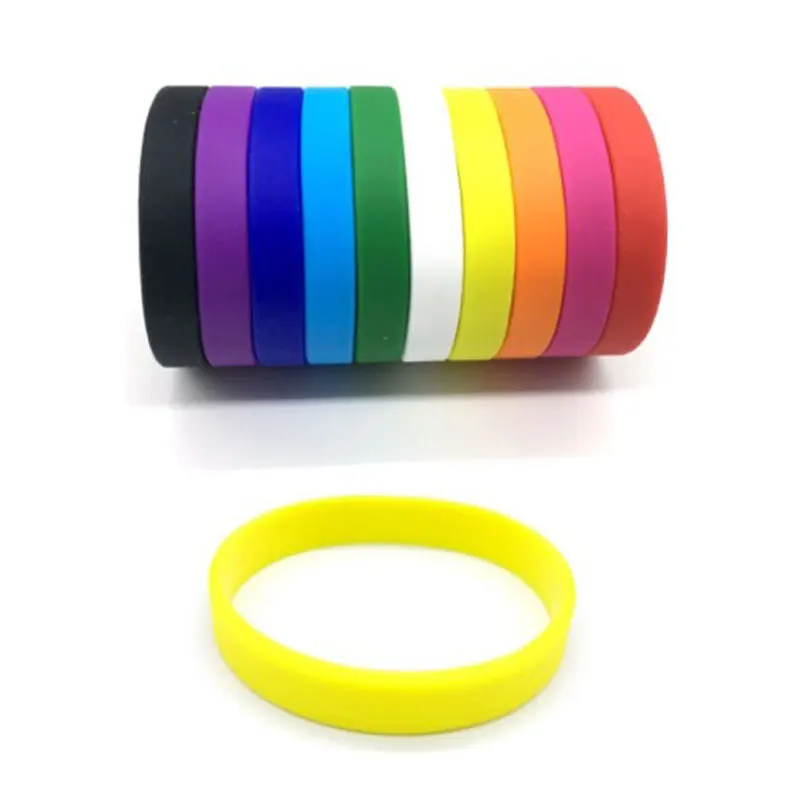 Creative New 12 Colors Fitness Power Bands Energy Bangles Men Basketball Sports Wristbands Silicone Rubber Elasticity Wristband