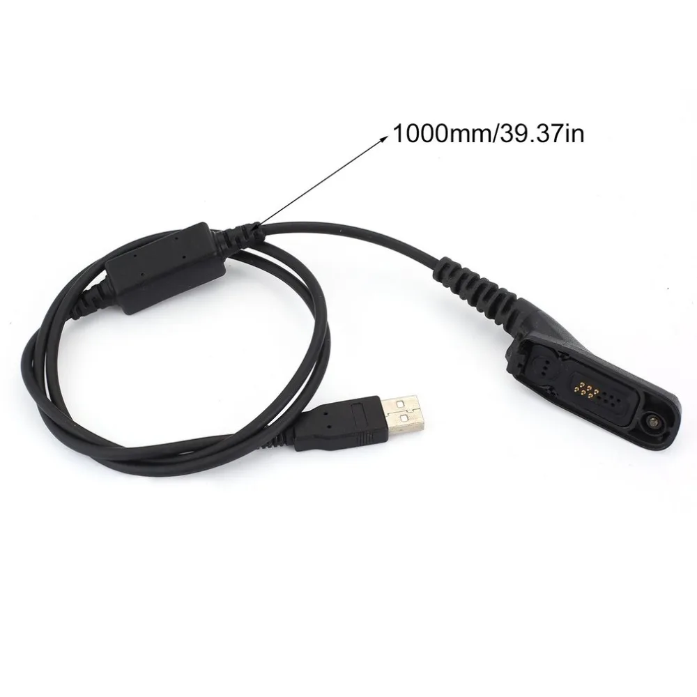 USB Programming Cable Cord for Motorola XIR DP4800 DP4801 DP4400 DP4401 DP4600 DP4601 Walkie Talkie Radio Adapter Wire Computer  usb programming cable for motorola dp4401 dp4600 dp4601 dp4800 dp4801 dgp6150 dgp8550 p8668 p8260