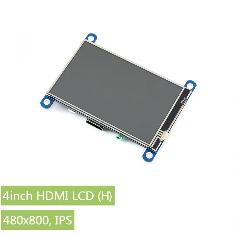 Waveshare 4 дюймовый HDMI LCD (H) резистивный сенсорный экран IPS Разрешение 480x800
