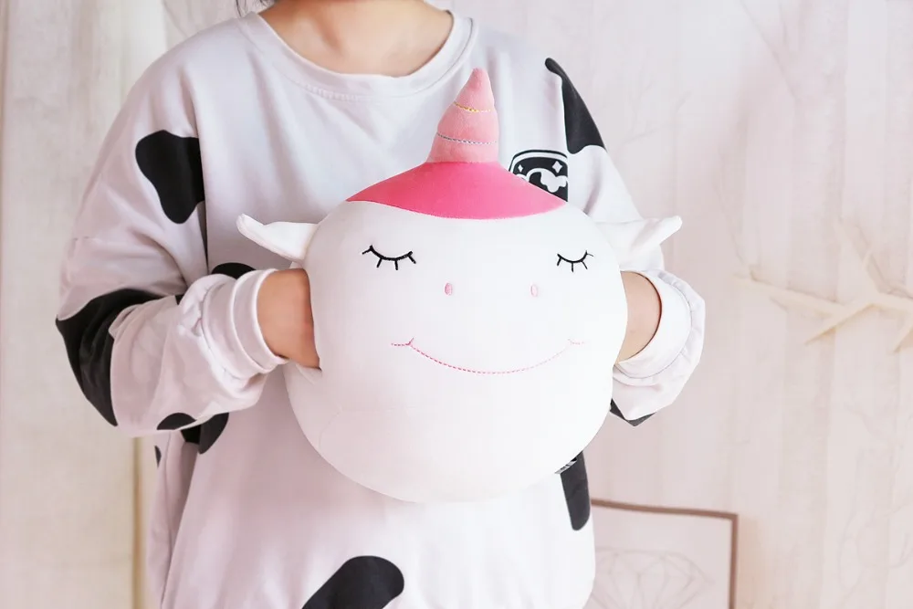 Kawaii Fat Unicorn грелка для рук мягкая подушка Единорог Подарки Плюшевые игрушки куклы