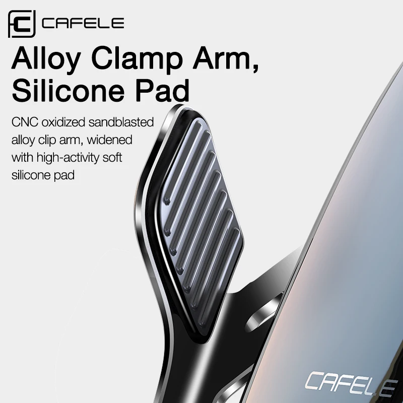 CAFELE Electric Car Phone Holder Stand Air Vent Mount GPS Automatic Intelligent Mobile Phone Holder Universal Holder in Car