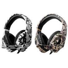 Проводные Игровые наушники 3,5 мм, Накладные наушники, проводная гарнитура для PS4 смартфонов, ноутбуков, планшетов, ПК, игровых наушников с микрофоном, микрофоном