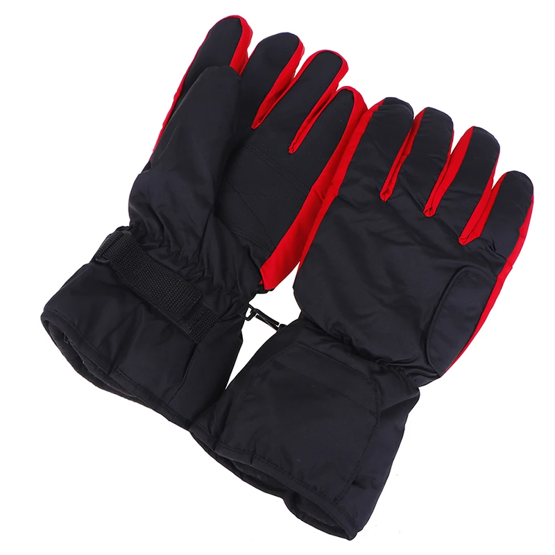 Electric Motorbike Motorcycle Heated Gloves Winter Warm Battery Power Waterproof