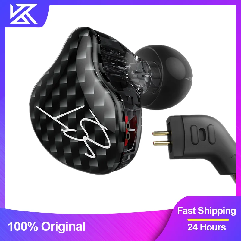 KZ ZST Armature Dual Driver Earphone Detachable Cable In Ear Audio Monitors Noise Isolating HiFi Music Sports Earbuds Headphones wireless headphones