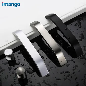 Full Solid Brand High Quality Cabinet Handle Modern Minimalist Knob Kitchen Bathroom Bedroom Wardrobe Door Drawer Pull 96 320mm