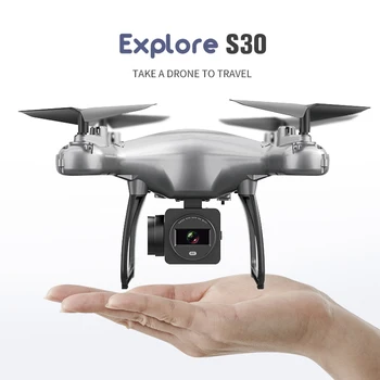 

S30 Gps Drone 4k Flow Me Quadrocopter R/C Distance 2000m Wide Angle Camera 2.4G 5G WIFI FPV Drone 4k Gps Professional Toys