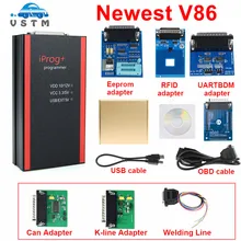 2021 Newest V87 IPROG Programmer with Can adapter Kline adapter Welding line IPORG+ Iprog Pro Free shipping in stock
