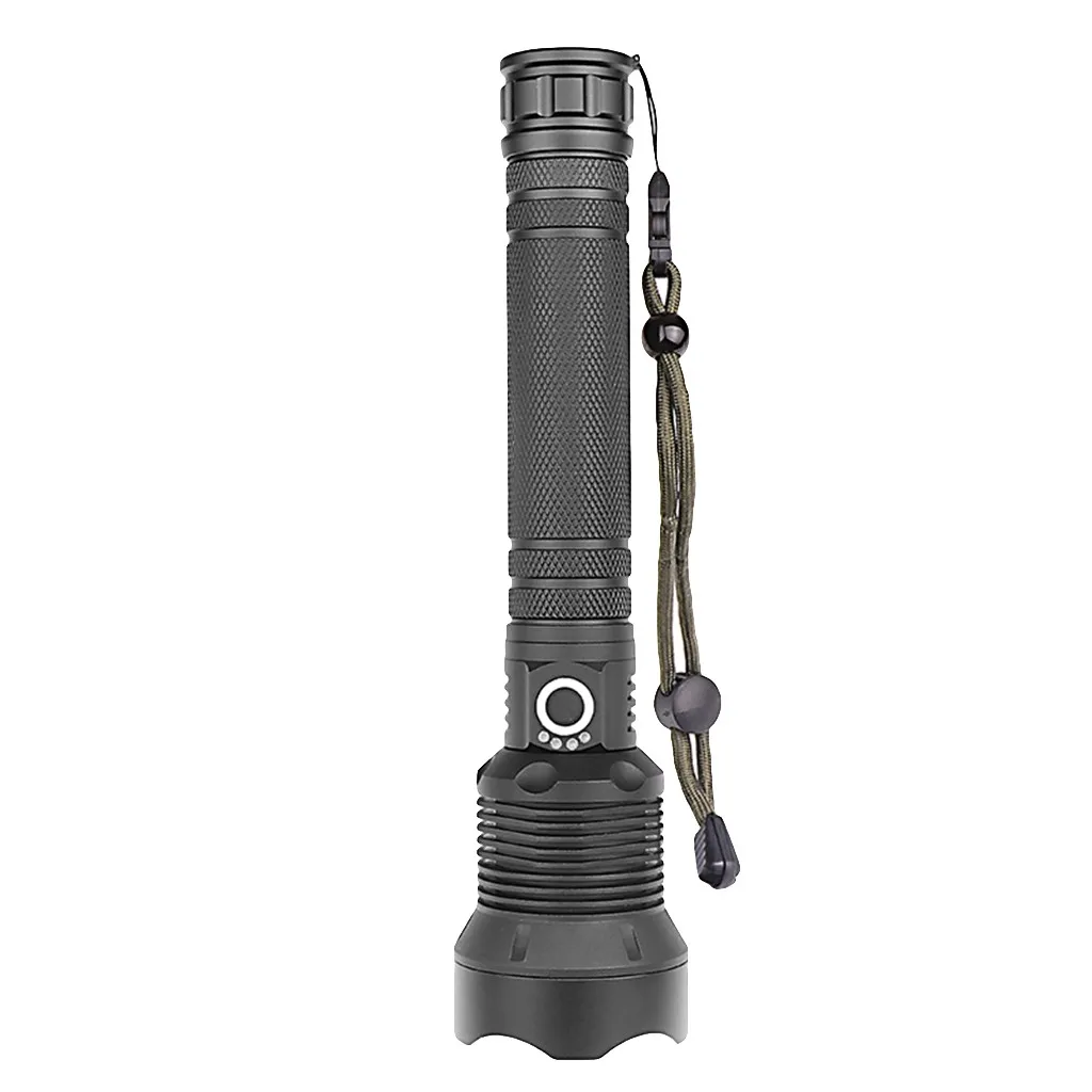 Lashlight 18650 usb ультра-яркий фонарик XHP70 usb зарядка сильное светодиодное освещение 3 режима батареи#3