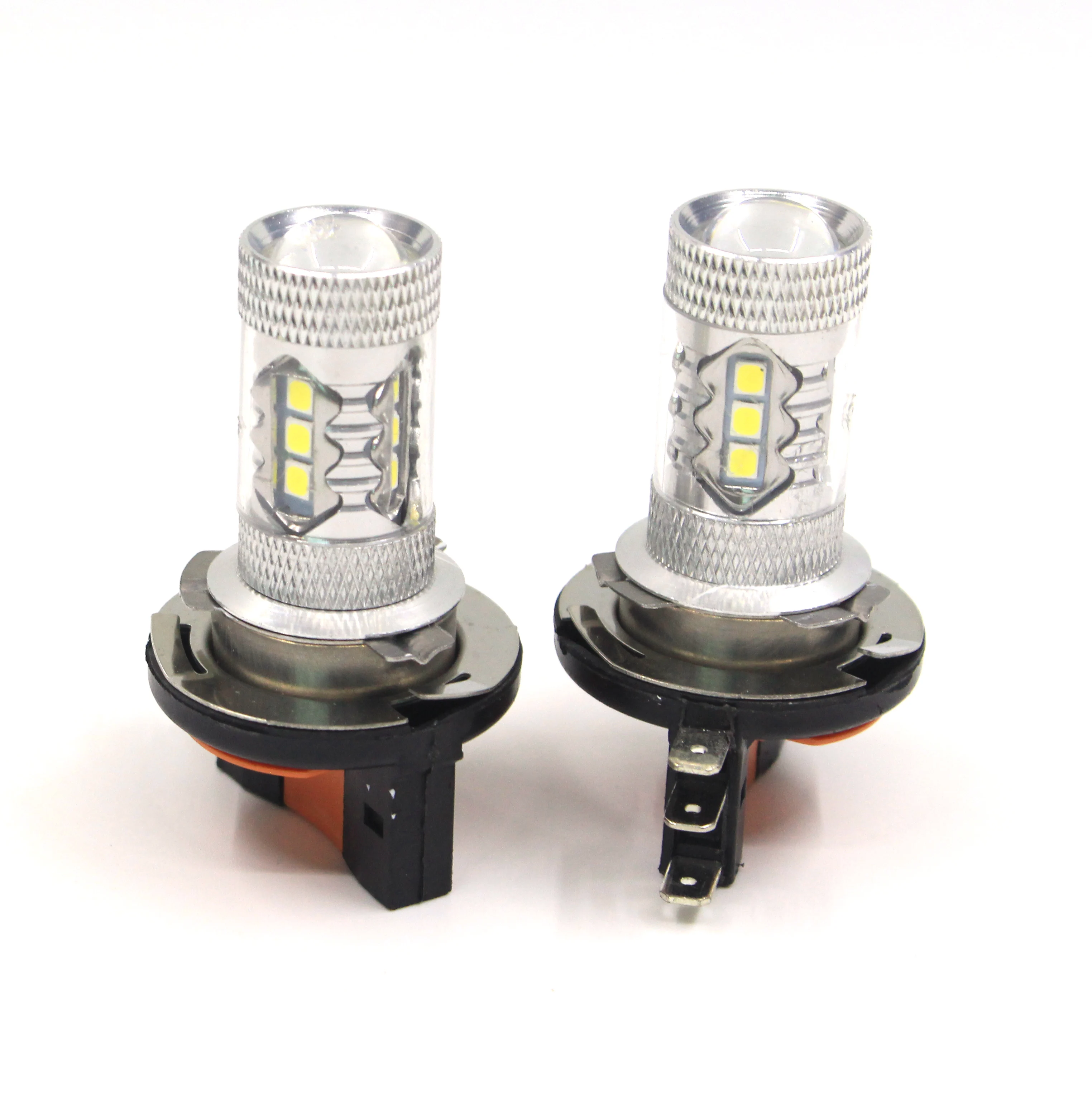 2X фары H15 80 Вт 16smd Автомобильный светодиодный противотуманный фонарь фары лампы 12 В 6500 к DRL светодиодная лампа автомобильные лампы