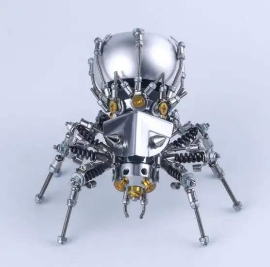 Механические вечерние, металлические, 3D, беспроводные, Bluetooth колонки, Mecha модель, DIY сборка, музыкальный плеер, настольный аудио