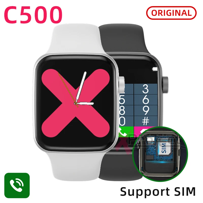 C500 iwo Smart Watch 2020 smartwatch Bluetooth Call SIM Card for IOS PK  Oppo Huawei Watch Fit GTS GT 2 w46 W26 q18 gt08 dz09 Z15|Smart Watches| -  AliExpress