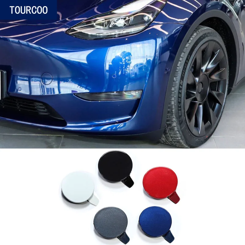 

Для Tesla модель Y Передний Задний бампер буксировочный крючок крышка автомобильный Стайлинг Модификация аксессуары