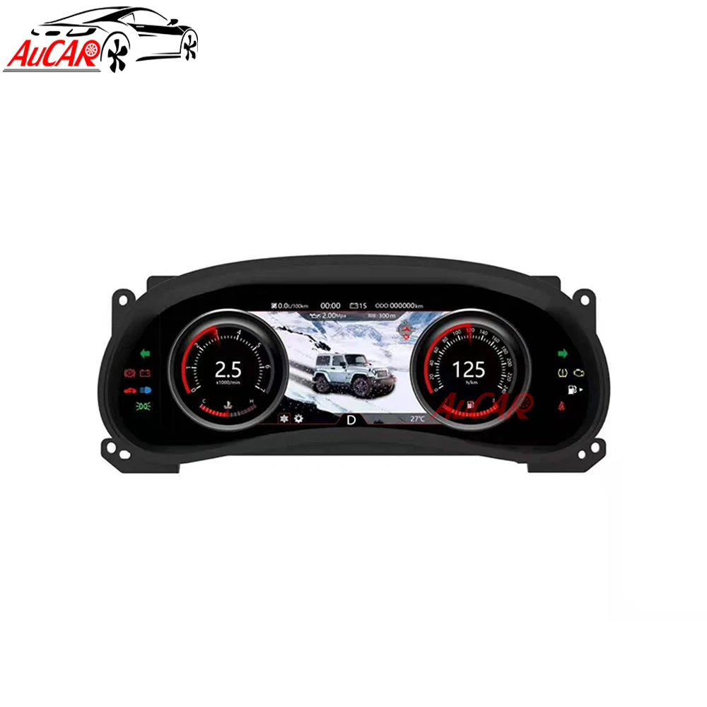 Aucar Android instrument for Jeep wrangler instrument panel 2011-2017 car gps navigation multimedia Stereo