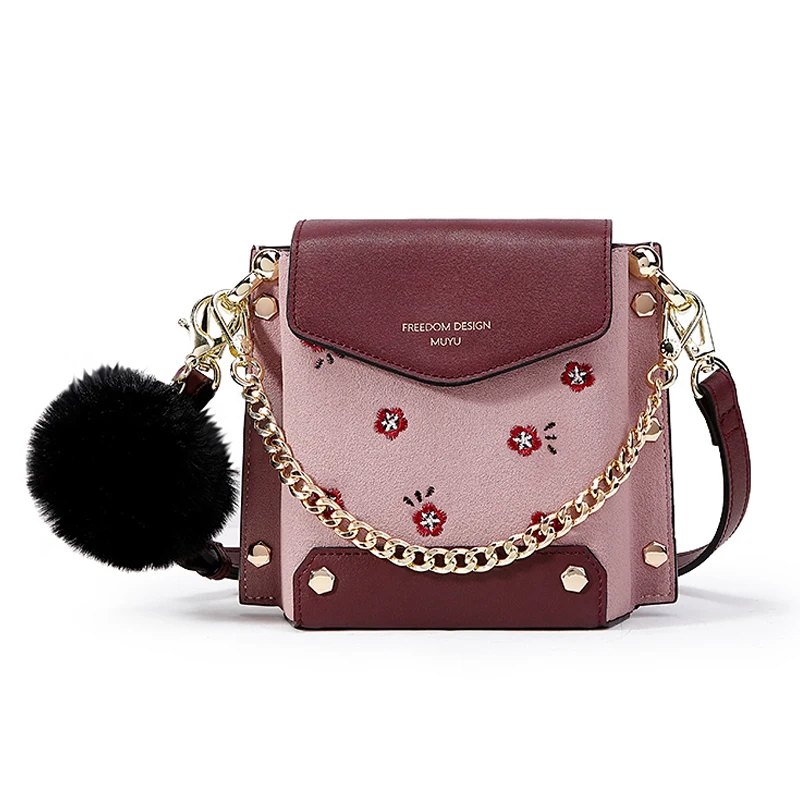 

WOMEN'S Bag 2020 Fashion Small CK Rivet Hand Shoulder Bag with Chain Shoulder Bucket Bag luxury handbags women bags designer