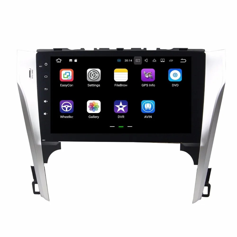 

10.1" Octa Core IPS screen Android 9.0 Car GPS radio Navigation for Toyota Camry 2012-2014 with 4G/Wifi, DVR OBD 1080P