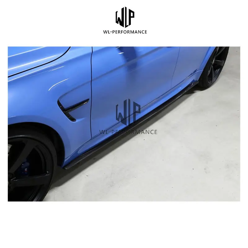 宝马F82 M4 MP款侧裙   1