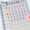 2022 Reusable Children 3D Copybook For Calligraphy Numbers 0-100 Handwriting Textbook Learning Math Book Writing For Kids Toys ► Photo 1/6