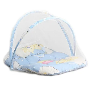 

Baby Infant Portable Folding Travel Bed Crib Canopy Mosquito Net Tent and Pillow