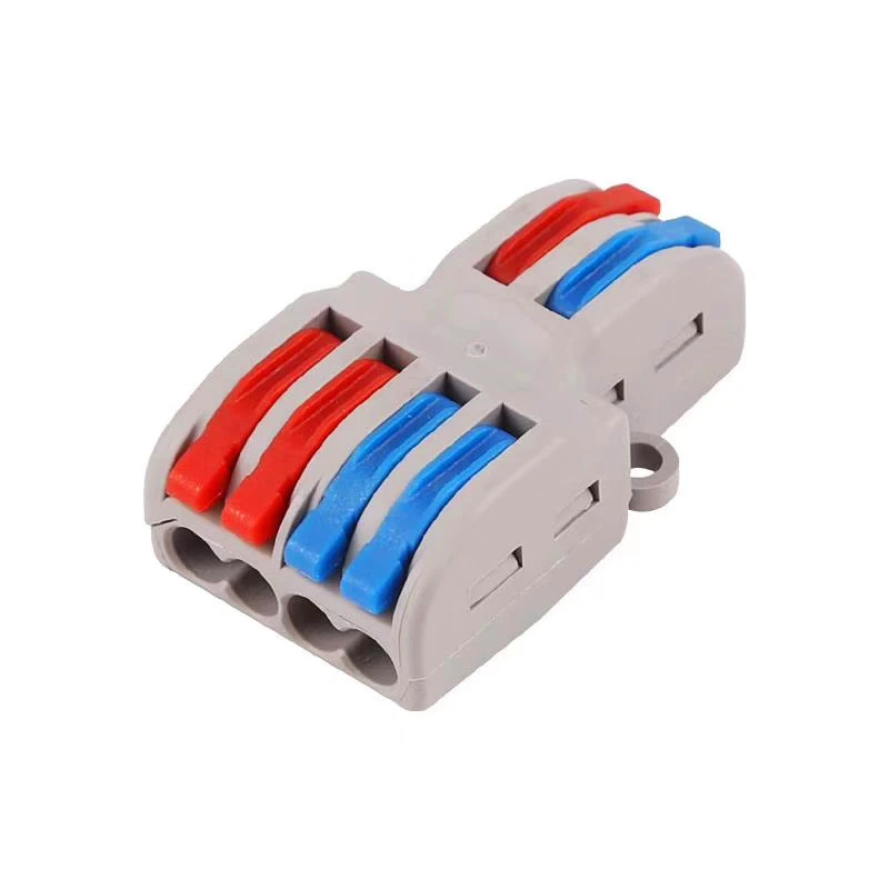 

Nuevo Tipo Mini conector de Cable rбpido conector de Cable de Cableado Universal Push-in Conductor Terminal Block PCT-222