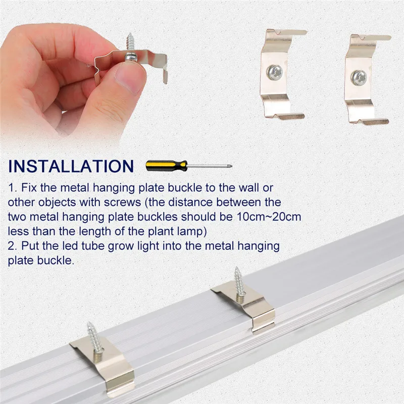  3pcs Full Spectrum LED Grow Light 0.6m 0.9m 1.2m T8 Tube Plant Phytolamp Indoor Veg Seed Growing La - 4000314915063