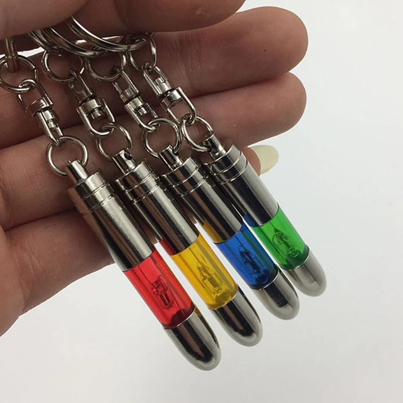 

Creative Anti-static Unisex Keychain Plastic Car Key Ring Hanging Decor Gift