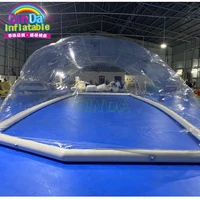2020 New Inflatable Pool Dome For Sale/ Pools Inflatable Transparent Dome Tent For Sale 1