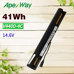 Apexway ноутбук Батарея для lenovo M4400 M4450 G550S B40 B50 N40 N50 V4400 L12S4E55 L12M4E55 45N1183 45N1182 45N1186 45N1187