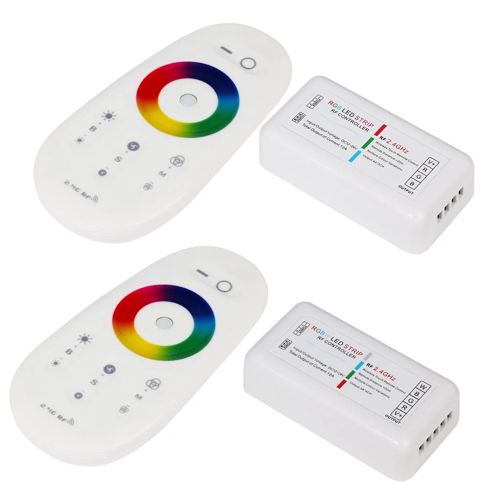 Беспроводной светодиодный пульт дистанционного управления RGBW/RGB 2 4G 12 В 24