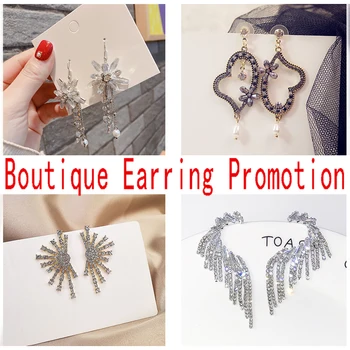 

Boutique Earrings Promotion Fashion Exquisite Earrings Hypoallergenic Elegant Personality Trend Simple Earrings Asymmetric