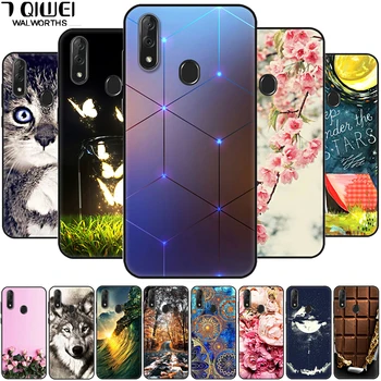 Перейти на Алиэкспресс и купить Силиконовый чехол для CUBOT X19, мягкий чехол-накладка из ТПУ для CUBOT X19, чехол для телефона 5,93 дюйма, защитный чехол из ТПУ для CUBOTX19 X 19