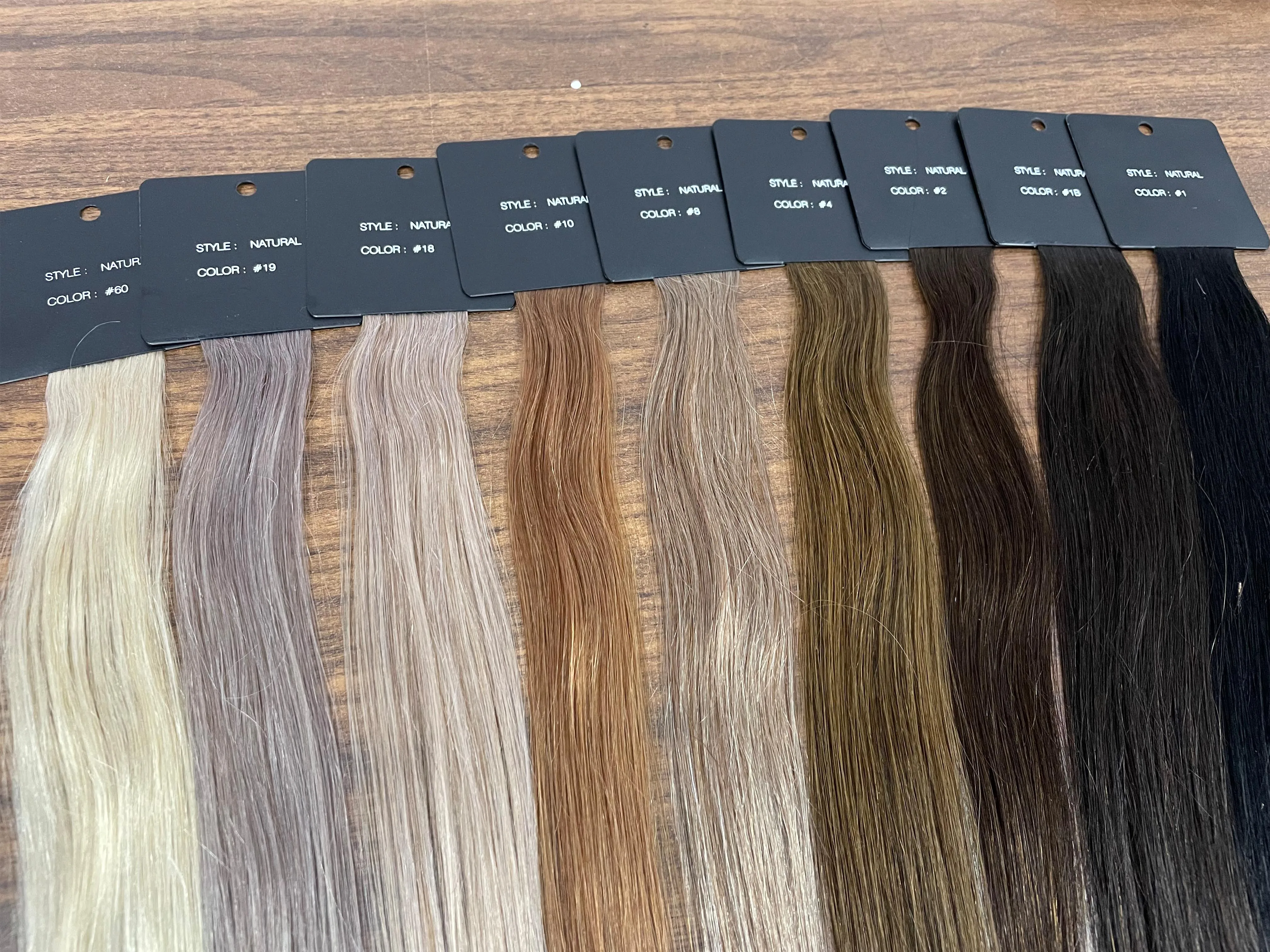 Full Shine Hair Color Rings For Customers