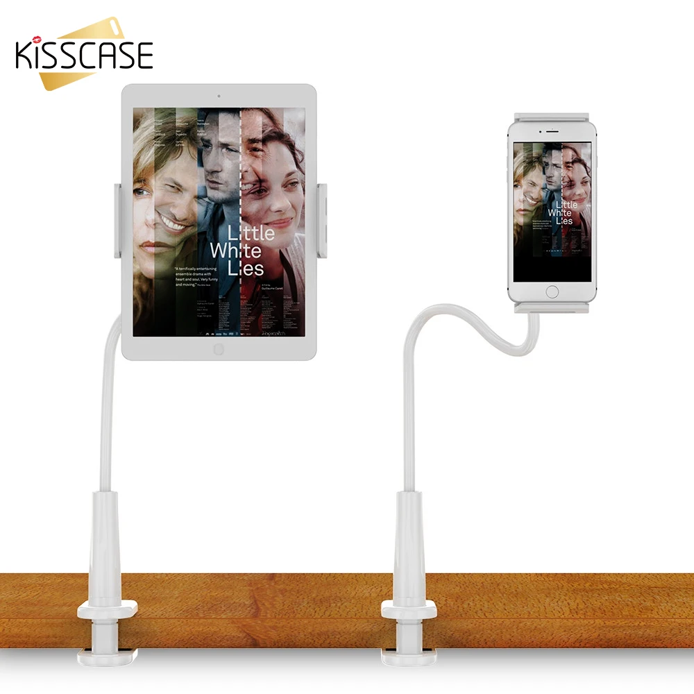 

KISSCASE Lazy Tablet Stand Desk Phone Holder For iPhone iPad Long Arm Bed Desktop Holder Table Stand Tablet Mount Laptop Bracket