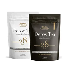 HFU Detox Tea Morning Boost, ночное очищение, активирует выгорание жира, очищает и регенерирует тело, 100% натуральное похудение, потеря веса HFU Detox Tea Morning Boost, ночное очищение, активирует выгорание жира, очищает и регенерирует тело, 100% натуральное похудение, потеря веса