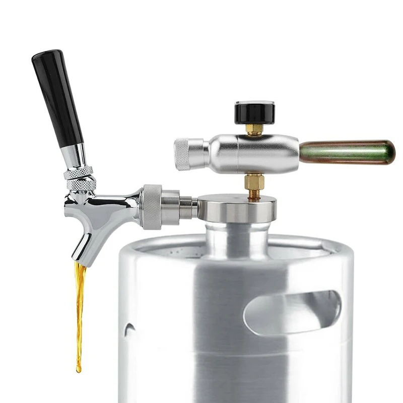 

Stainless Steel Barrel Wine Adjustable Faucet Beer Tap Beverages Drink Dispenser