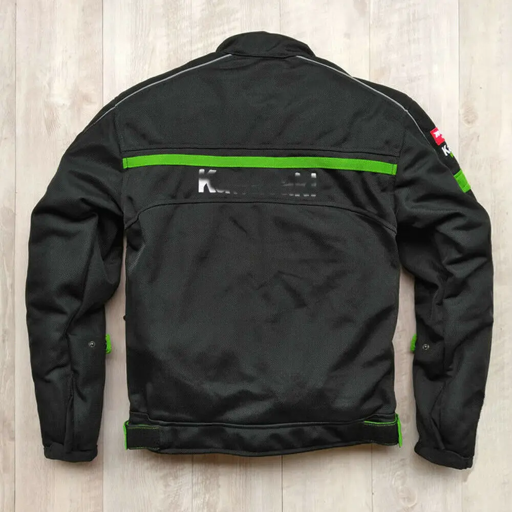 Wholesale Motocross summer winter motorcycle jacket for KAWASAKI Team Professional Motorcycle Racing Jacket protective gear