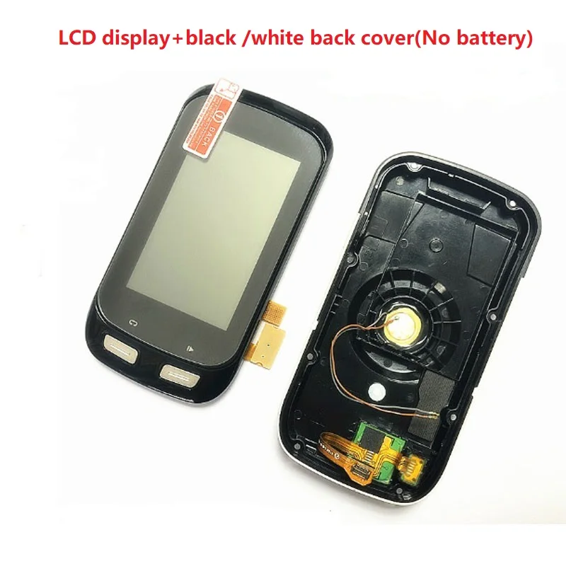 LCD-Only black cover Yqwsyxl велосипедный измеритель скорости для GARMIN EDGE 1000 велосипедный Секундомер ЖК-дисплей экран с задней крышкой Замена - Цвет: LCD-Only black cover