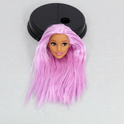 Оригинальная коллекция кукольных головок, ограниченное количество, аксессуары для девочек, Яркие модные волосы, куклы для девочек, подарок, DIY игрушки для детей, Bonecas - Цвет: L006-63