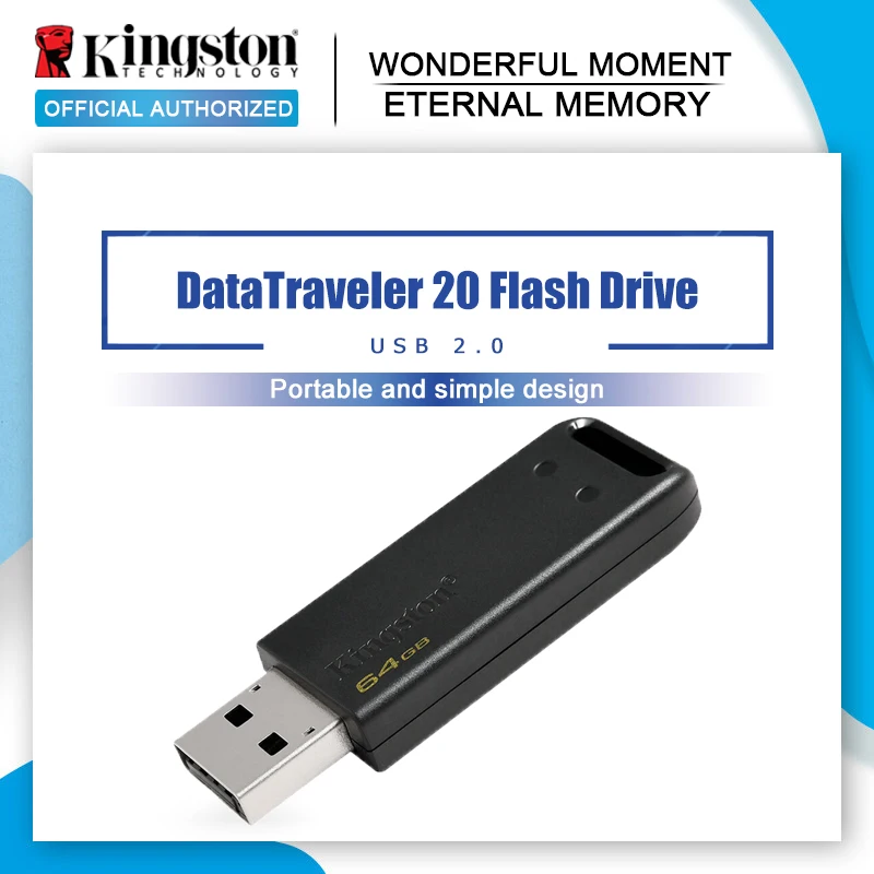Kingston DataTraveler DT20 usb flash drive 32gb pen флешка u disk memoria 32GB USB 2.0 Mini pendrive cel stick gift | Компьютеры и