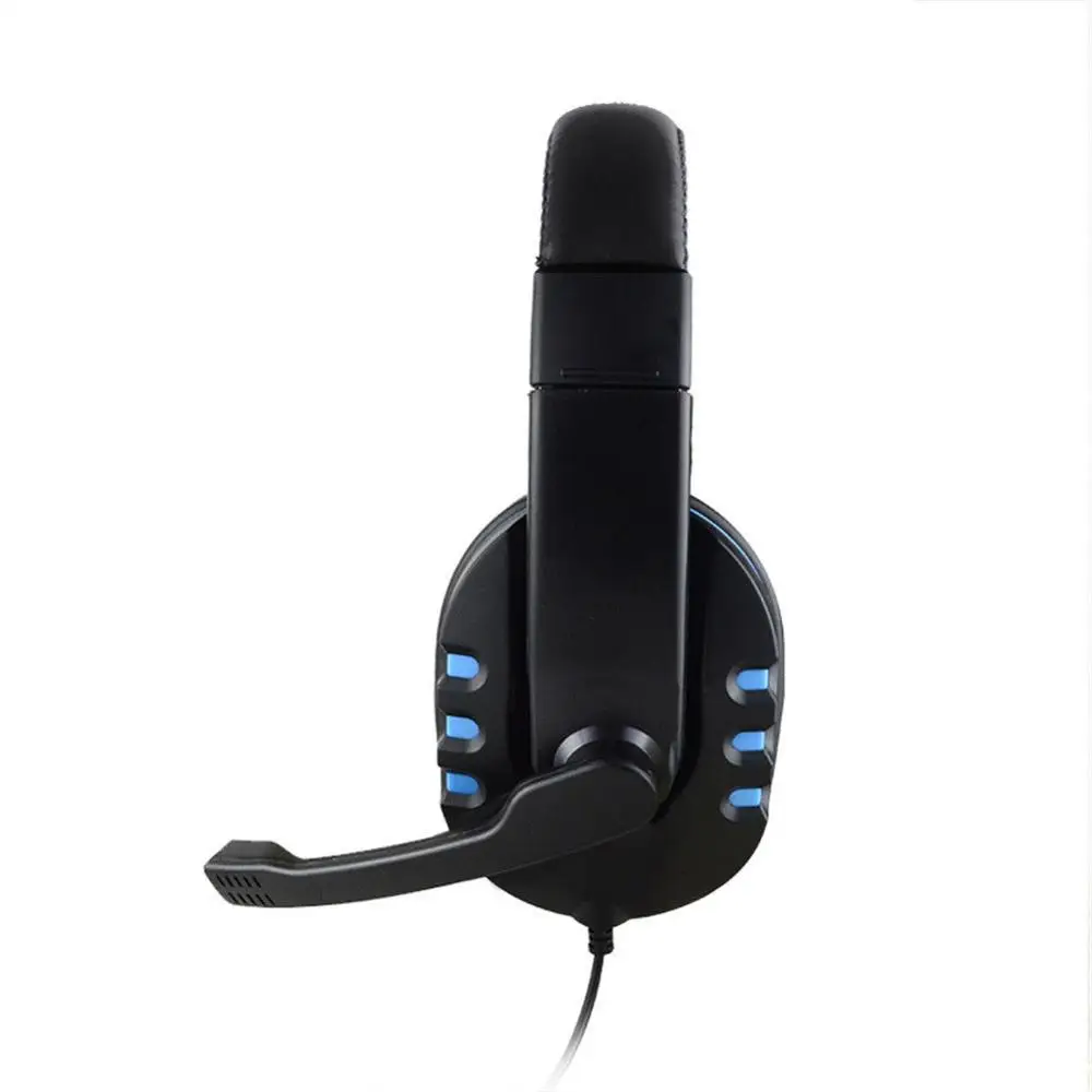 Stereo Gaming Headset For Xbox one PS4 PC 3 5mm Wired Over Head Gamer Headphone With Microphone Volume Control Game Earphone