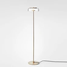 Стеклянный напольный светильник в скандинавском стиле, дизайн, напольный светильник для гостиной, спальни, дизайнерский образец, гостиничный проект