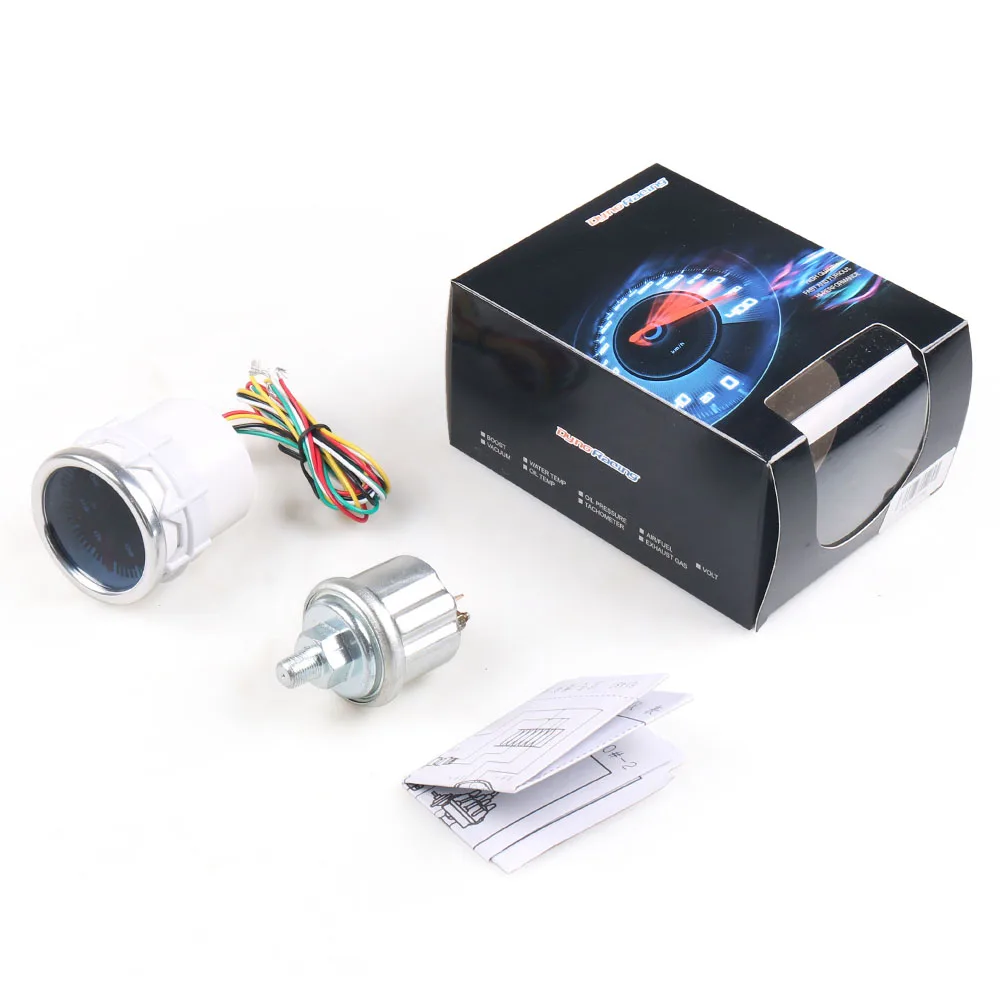 Датчик давления масла Dynoracing 2 &quot52 мм 0 100 PSI дисплей автомобиля BX101230|car meter|cars carscar oil