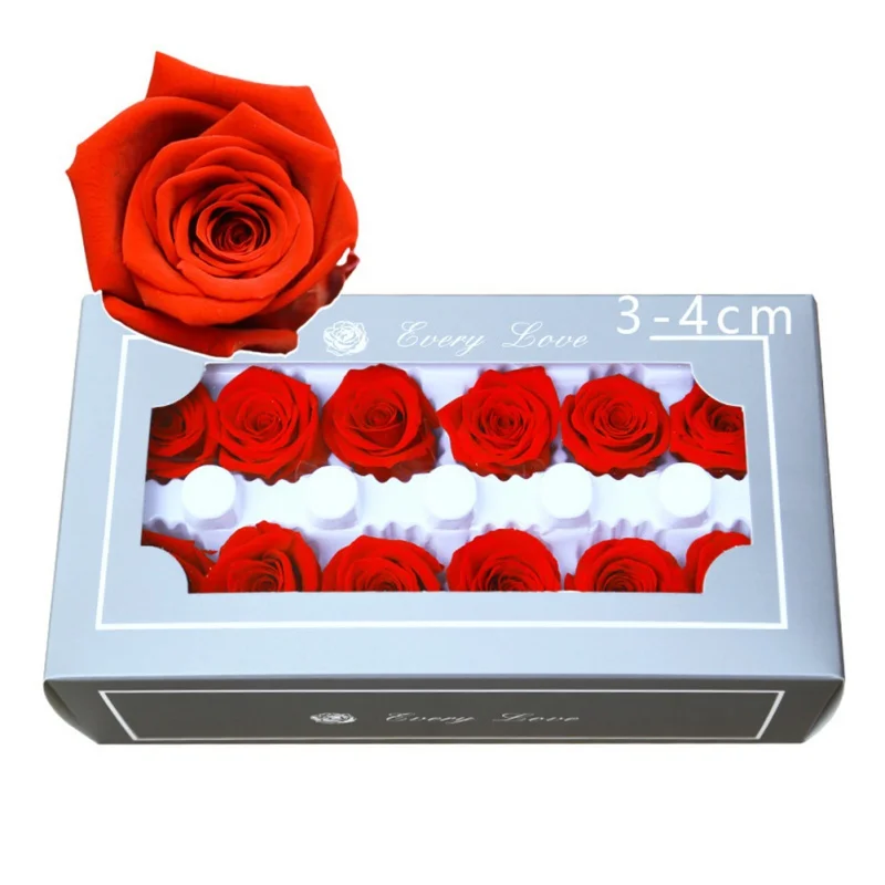 12 упаковок Подарочная коробка с вечным цветком розы украшение для дома подарок