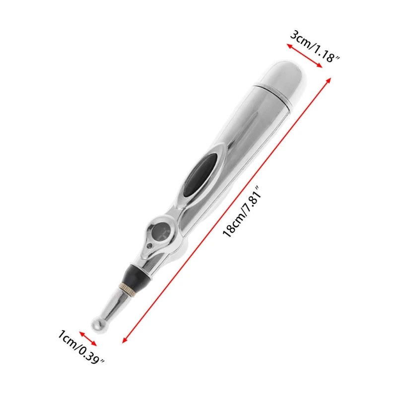 Electronic Acupuncture Pen Electric Meridians Laser Magnet Therapy Instrument