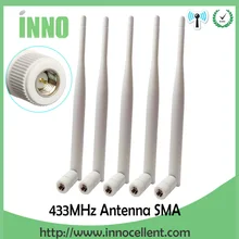 20 шт./лот 433 МГц антенна 5dbi GSM SMA разъем antena 433 МГц направленная Водонепроницаемая антенна Беспроводной ретранслятор